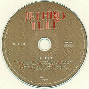 Muzyczne CD Jethro Tull - 50 For 50 (3 CD) - 6