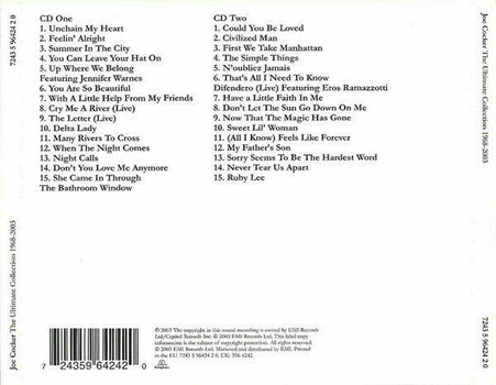 Glasbene CD Joe Cocker - The Ultimate Collection 1968-2003 (2 CD) - 4