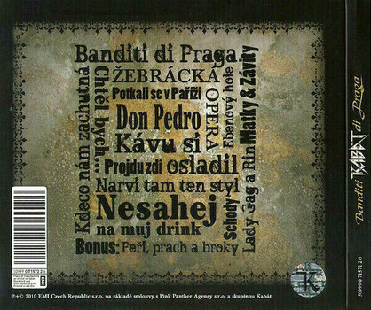 CD de música Kabát - Banditi Di Praga (CD) - 40