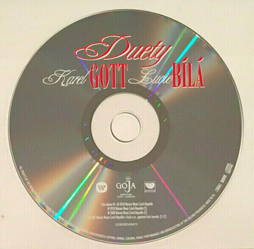 Musiikki-CD Karel Gott / Lucie Bílá - Duety (Edice 2018) (CD) - 5
