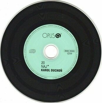 Hudobné CD Karol Duchoň - 20 Naj (CD) - 2