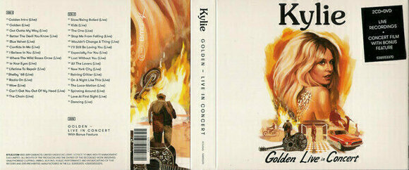 Music CD Kylie Minogue - Kylie - Golden - Live In Concert (2 CD + DVD) - 10
