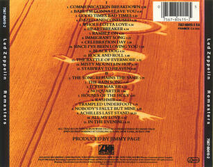 CD musicali Led Zeppelin - Remasters (2 CD) - 7
