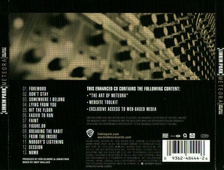CD диск Linkin Park - Meteora (CD) - 39