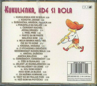 CD диск Lúčnica - Kukulienka, kde si bola (CD) - 2