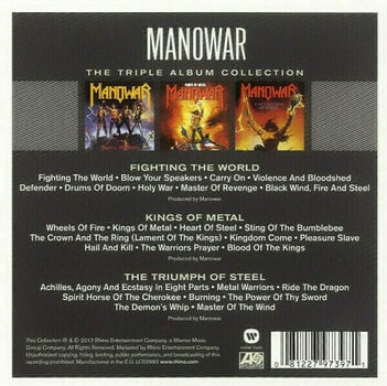 CD de música Manowar - Triple Album Collection (3 CD) - 8