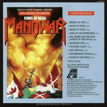 Glasbene CD Manowar - Triple Album Collection (3 CD) - 13