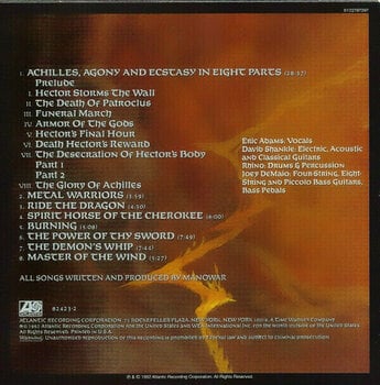 CD de música Manowar - Triple Album Collection (3 CD) - 15