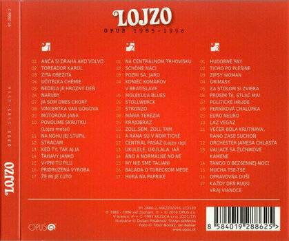 CD de música Lojzo - Opus 1985-1996 (3 CD) - 14