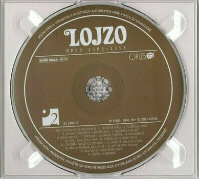 CD de música Lojzo - Opus 1985-1996 (3 CD) - 4