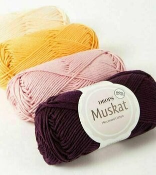 Pređa za pletenje Drops Muskat 04 Lilac - 2