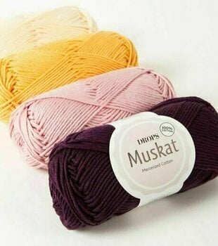 Fil à tricoter Drops Muskat 07 Light Yellow - 2