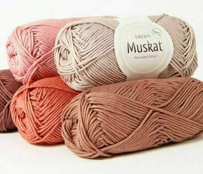 Fios para tricotar Drops Muskat 12 Red - 2