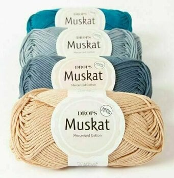 Knitting Yarn Drops Muskat 36 Denim - 2
