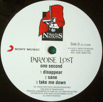 Disco de vinil Paradise Lost One Second (20th Anniversary Edition) (2 LP) - 7