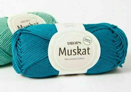 Fire de tricotat Drops Muskat 80 Sage Green - 2
