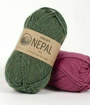 Knitting Yarn Drops Nepal 8906 Forest - 2