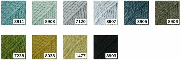 Fios para tricotar Drops Nepal 8911 Sea Blue - 7