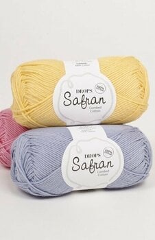 Fil à tricoter Drops Safran 01 Desert Rose - 2