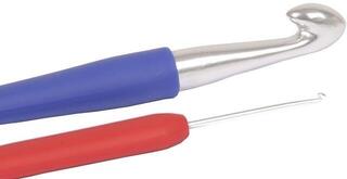 Aluminium haaknaald Drops Pro Circus Aluminium haaknaald 6 mm 13 cm - 1