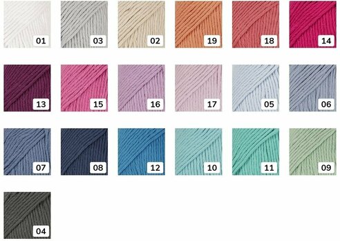 Fil à tricoter Drops Loves You 8 12 Cyan Blue Fil à tricoter - 4