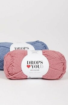 Fil à tricoter Drops Loves You 8 18 Old Pink Fil à tricoter - 2