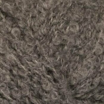 Fios para tricotar Drops Alpaca Bouclé 0517 Grey - 4
