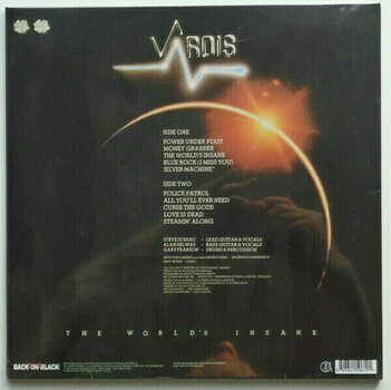 Vinyl Record Vardis - The Worlds Insane (LP) - 2