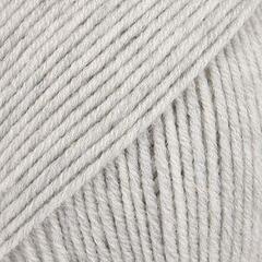 Strickgarn Drops Baby Merino Uni Colour 22 Light Grey Strickgarn - 4