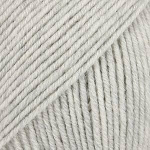 Fios para tricotar Drops Baby Merino 22 Light Grey - 5