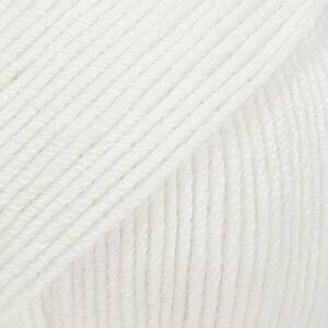 Fil à tricoter Drops Baby Merino 01 White - 5