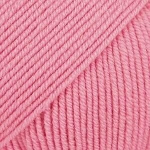 Strikkegarn Drops Baby Merino Uni Colour 07 Pink Strikkegarn - 4