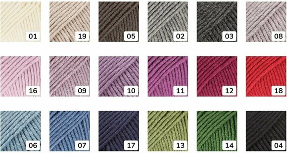 Fil à tricoter Drops Big Merino 02 Grey - 5