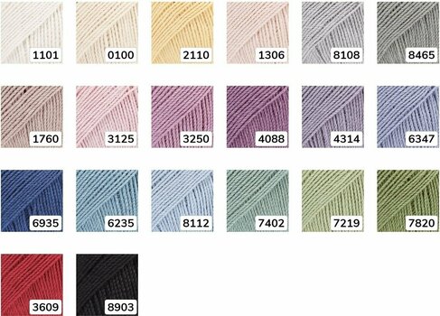 Fil à tricoter Drops Babyalpaca 4314 Grey Purple Fil à tricoter - 6