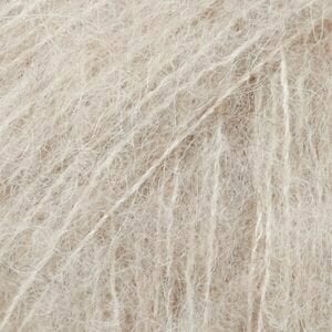 Przędza dziewiarska Drops Brushed Alpaca Silk 04 Light Beige - 4