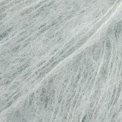Strickgarn Drops Brushed Alpaca Silk Uni Colour 14 Light Grey Green Strickgarn - 5