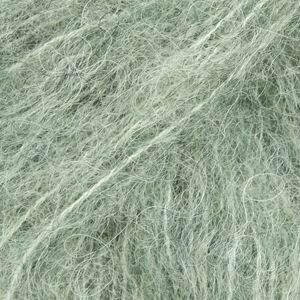 Fios para tricotar Drops Brushed Alpaca Silk 21 Sage Green - 4
