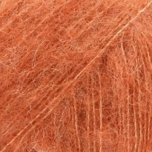 Przędza dziewiarska Drops Brushed Alpaca Silk 22 Pale Rust - 4