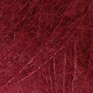 Przędza dziewiarska Drops Brushed Alpaca Silk 23 Bordeaux - 5