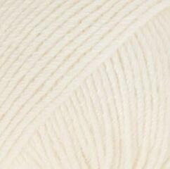 Breigaren Drops Cotton Merino Uni Colour 01 Off White Breigaren - 4