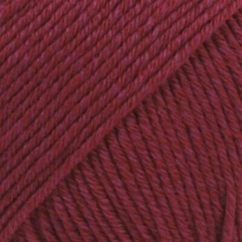 Fil à tricoter Drops Cotton Merino 07 Bordeaux - 4