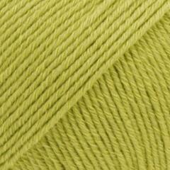 Breigaren Drops Cotton Merino Uni Colour 10 Pistachio Breigaren - 3