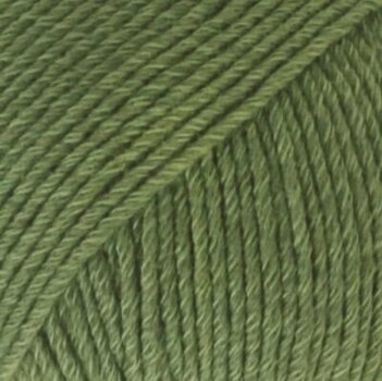 Knitting Yarn Drops Cotton Merino 11 Forest Green - 4