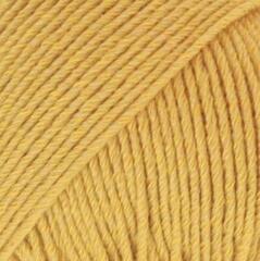 Stickgarn Drops Cotton Merino Uni Colour 15 Mustard Stickgarn - 4