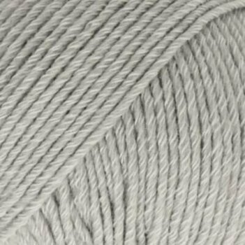 Fil à tricoter Drops Cotton Merino 20 Light Grey - 4