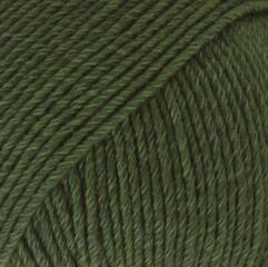 Pletilna preja Drops Cotton Merino Uni Colour 22 Dark Green Pletilna preja - 3