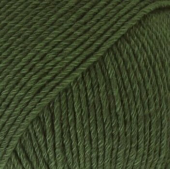 Knitting Yarn Drops Cotton Merino 22 Dark Green - 4