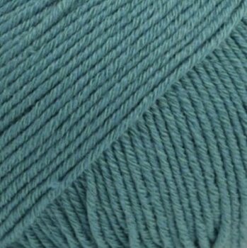Knitting Yarn Drops Cotton Merino 26 Storm Blue - 4