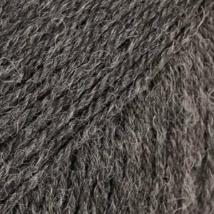 Knitting Yarn Drops Flora 05 Dark Grey - 4