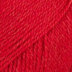 Fil à tricoter Drops Flora 18 Red - 4